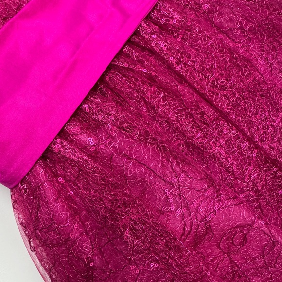 Sparkly Fuchsia Party Dress - Picture 8 of 13